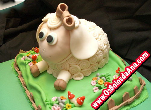 Sheep Cake - Bolo Ovelha