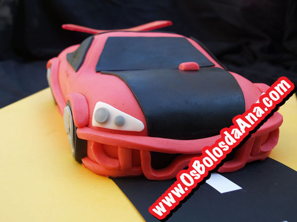 Bolo Carro Hot Wheels - Hot Wheels Cake